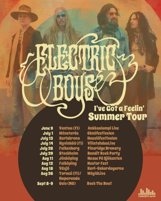 I've Got a Feelin' Summer Tour 2023